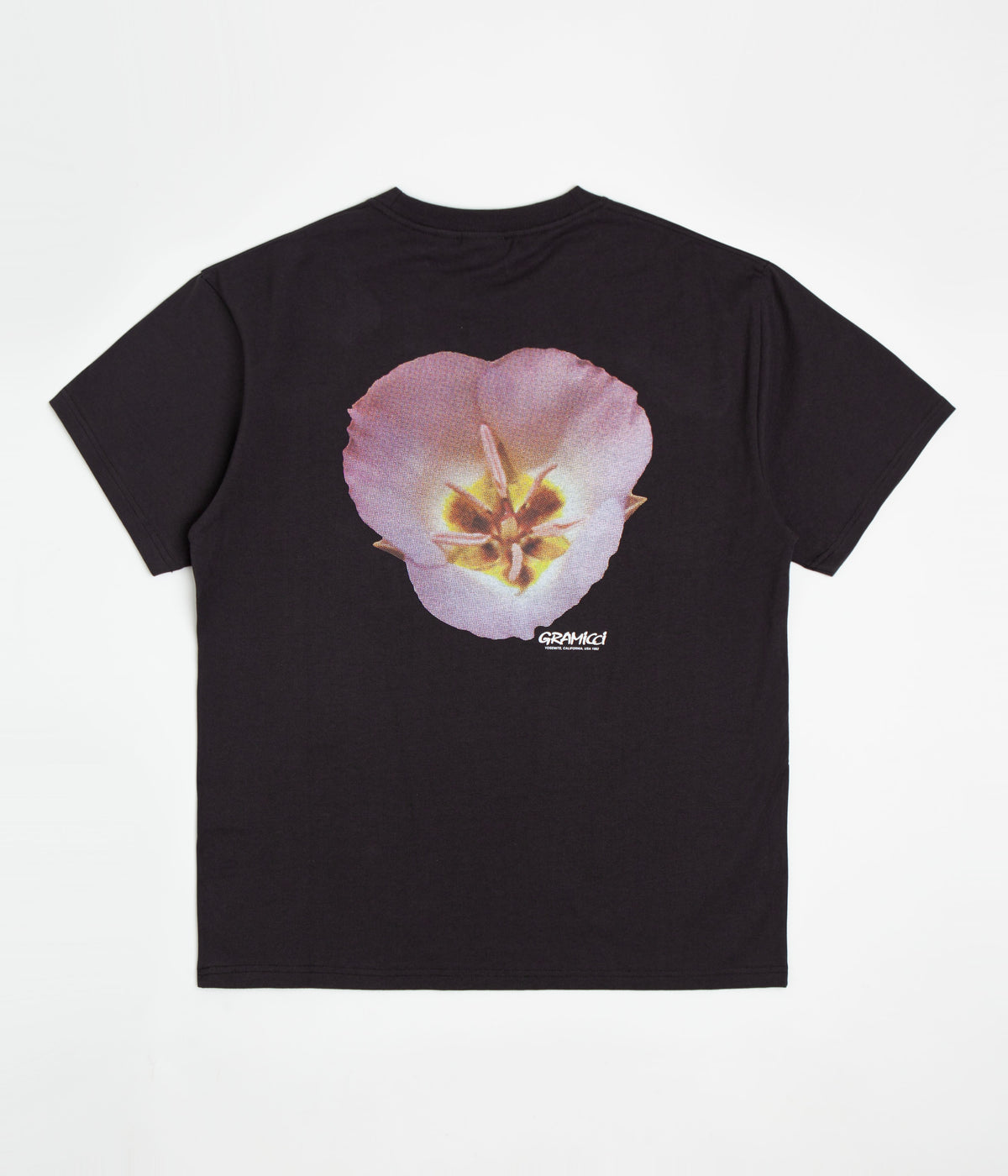 Gramicci Flower T-Shirt - Vintage Black | Always in Colour