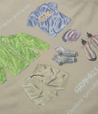 Gramicci Geared Up T-Shirt - Khaki thumbnail