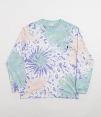 Gramicci Long Sleeve Pocket T-Shirt - Blue Tie Dye thumbnail