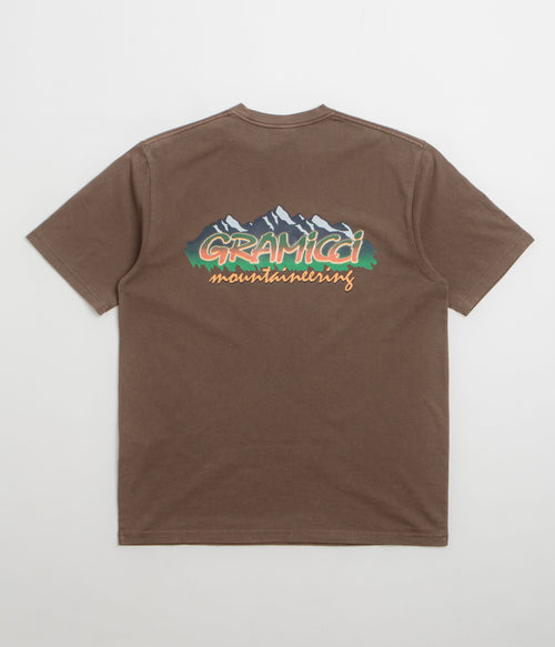 Gramicci Mountaineering T-Shirt - Brown Pigment