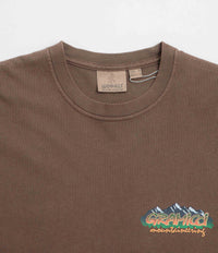 Gramicci Mountaineering T-Shirt - Brown Pigment thumbnail