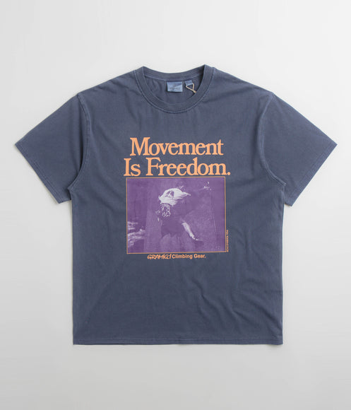 Gramicci Movement T-Shirt - Navy Pigment