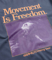 Gramicci Movement T-Shirt - Navy Pigment thumbnail