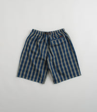 Gramicci OG Yarn Dye Shadow Plaid Jam Shorts - Blue thumbnail