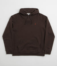 Gramicci One Point Hoodie - Dark Brown thumbnail