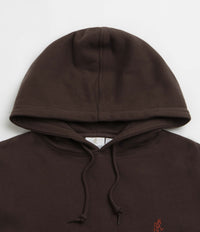 Gramicci One Point Hoodie - Dark Brown thumbnail