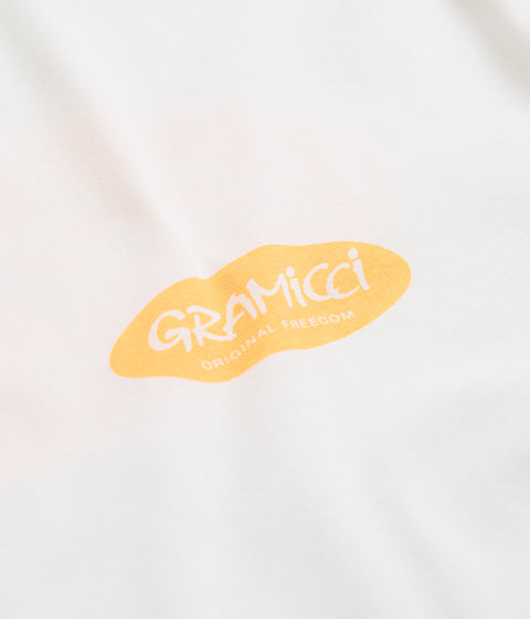 Gramicci Original Freedom Oval T-Shirt - White | Always in Colour
