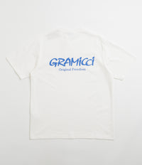 Gramicci Original Freedom T-Shirt - White / Blue thumbnail