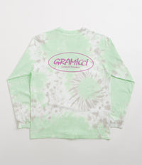 Gramicci Oval Long Sleeve T-Shirt - Green Tie Dye thumbnail