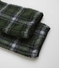 Gramicci Shadow Plaid Sherpa Pants - Olive Shadow Plaid thumbnail