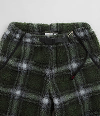 Gramicci Shadow Plaid Sherpa Pants - Olive Shadow Plaid thumbnail