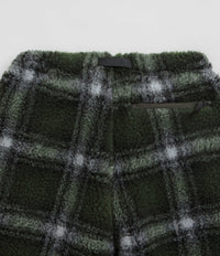 Gramicci Shadow Plaid Sherpa Pants - Olive Shadow Plaid thumbnail