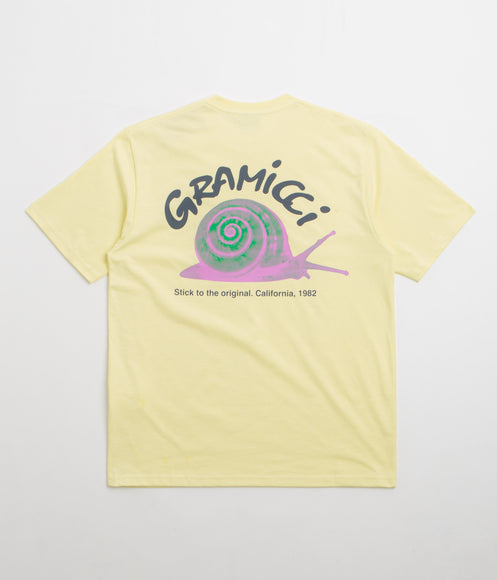 Gramicci Snail T-Shirt - Lemon