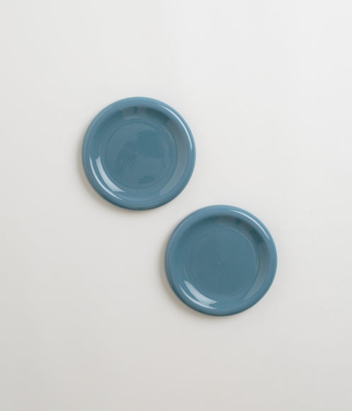 HAY 18cm Barro Plate (Set of 2) - Dark Blue