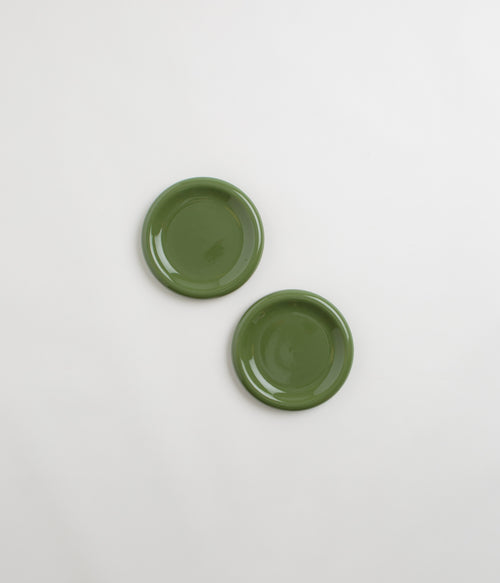 HAY 18cm Barro Plate (Set of 2) - Green