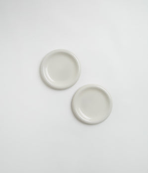 HAY 18cm Barro Plate (Set of 2) - Off White