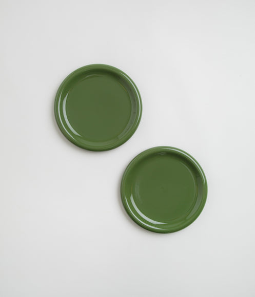 HAY 24cm Barro Plate (Set of 2) - Green