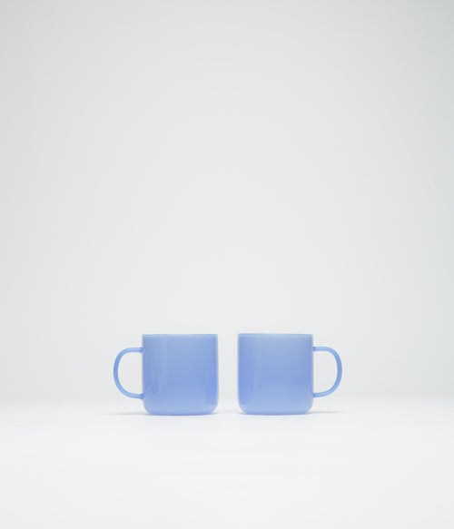 HAY Borosilicate Mug (Set of 2) - Jade Light Blue