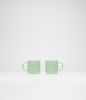 HAY Borosilicate Mug (Set of 2) - Jade Light Green