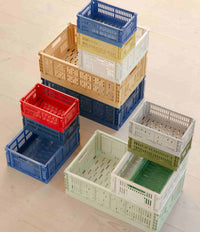 HAY Small Colour Crate - Olive thumbnail