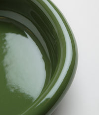 HAY Large Barro Oval Dish - Green thumbnail