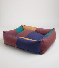 HAY Large Dog Bed - Burgundy / Green thumbnail