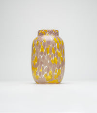 HAY Large Round Splash Vase - Light Pink / Yellow thumbnail