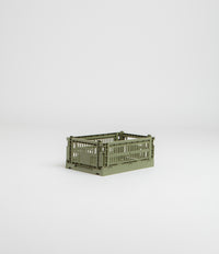HAY Small Colour Crate - Olive thumbnail