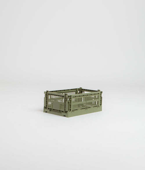 HAY Small Colour Crate - Olive