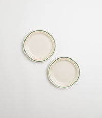 HAY Sobremesa Plate (Set of 2) - Green / Sand thumbnail