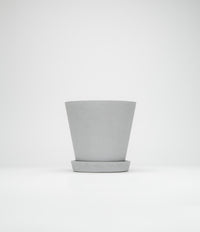 HAY XL Flowerpot with Saucer - Grey thumbnail