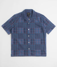 Howlin' Cocktail D’Amore Short Sleeve Shirt - Blues Mix thumbnail