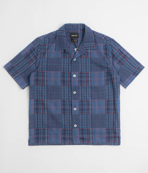 Howlin' Cocktail D’Amore Short Sleeve Shirt - Blues Mix