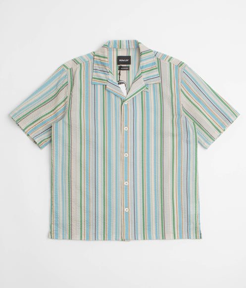 Howlin' Cocktail D’Amore Short Sleeve Shirt - Tropical Stripes