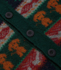 Howlin' Dogs in Space Cardigan - Forest thumbnail