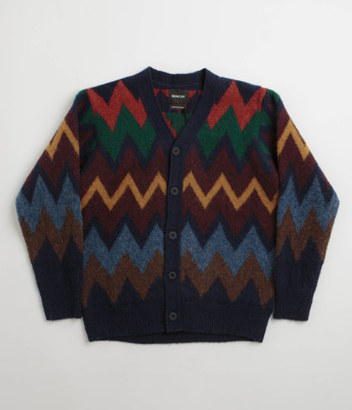 Howlin' Fire In The Mind Cardigan - Navy