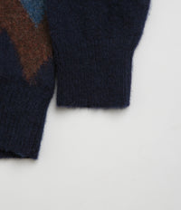 Howlin' Fire In The Mind Cardigan - Navy thumbnail