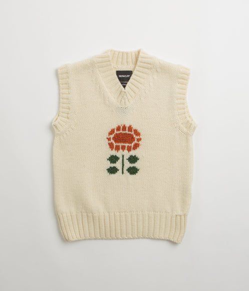 Howlin' Womens Close to the Flower Vest - Ecru