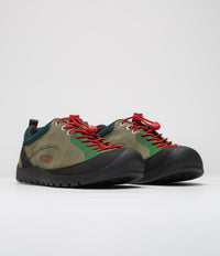 Keen Jasper Rocks Shoes - Dark Olive / Ponderosa Pine thumbnail