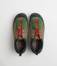 Keen Jasper Rocks Shoes - Dark Olive / Ponderosa Pine thumbnail