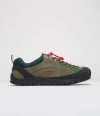 Keen Jasper Rocks Shoes - Dark Olive / Ponderosa Pine thumbnail