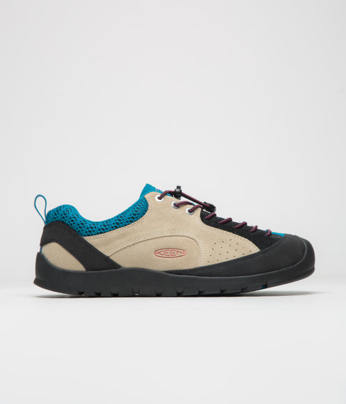 Keen Jasper Rocks Shoes - Safari / Fjord Blue