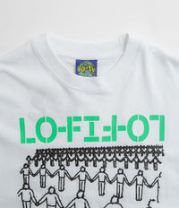 Lo-Fi Leader T-Shirt - White thumbnail