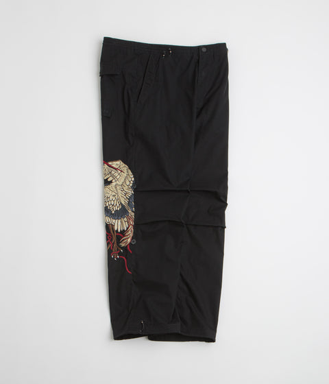 Maharishi Crow & Heron Loose Snopants in Black