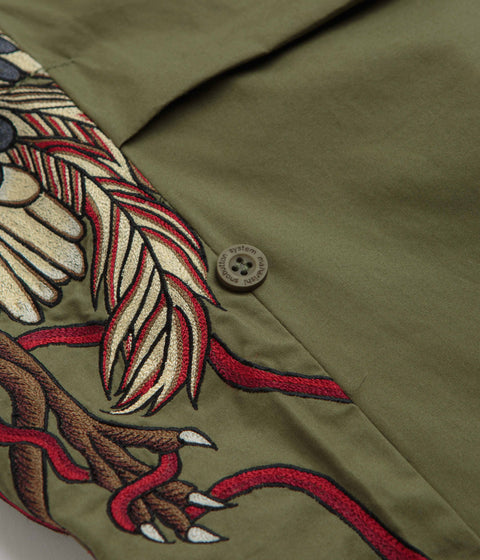 Maharishi Crow & Heron Loose Snopants in Olive