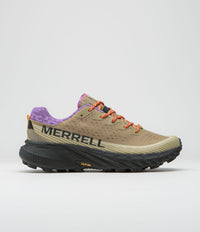 Merrell Agility Peak 5 Shoes - Khaki / Dewberry thumbnail