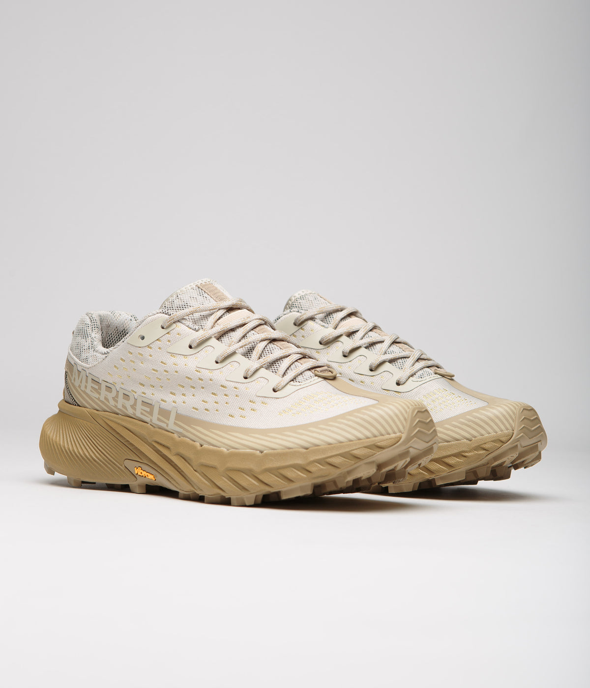 Merrell Agility Peak 5 Shoes - Oyster / Coyote | Always in Colour