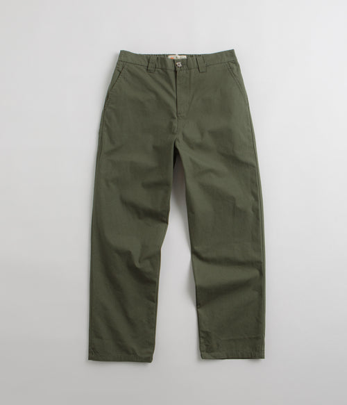 Mollusk Canvas Work Pants - Rover Green | Always in Colour