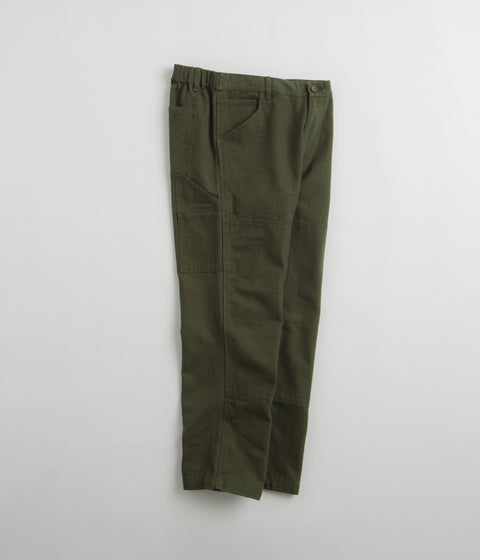 Mollusk Canvas Work Pants - Rover Green | Always in Colour