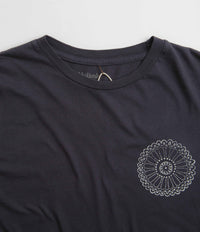 Mollusk Chrysanthemum T-Shirt - Black Indigo thumbnail